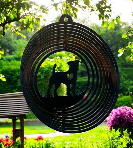 Jack russell wind spinner - jack,