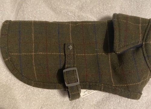 Beautiful olive green tweed - olive, /