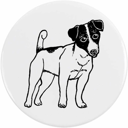 Jack russell dog button - 'jack,