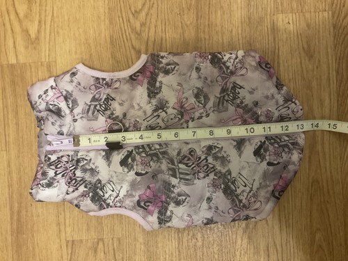 Dog coat zip - up,, worn