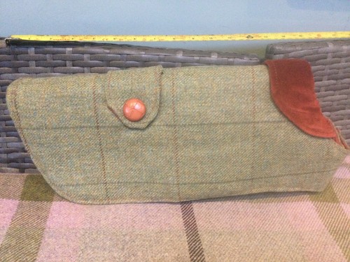 Tweed dog coat - small, size