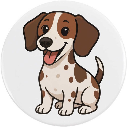 Jack russell button lapel - 'jack,
